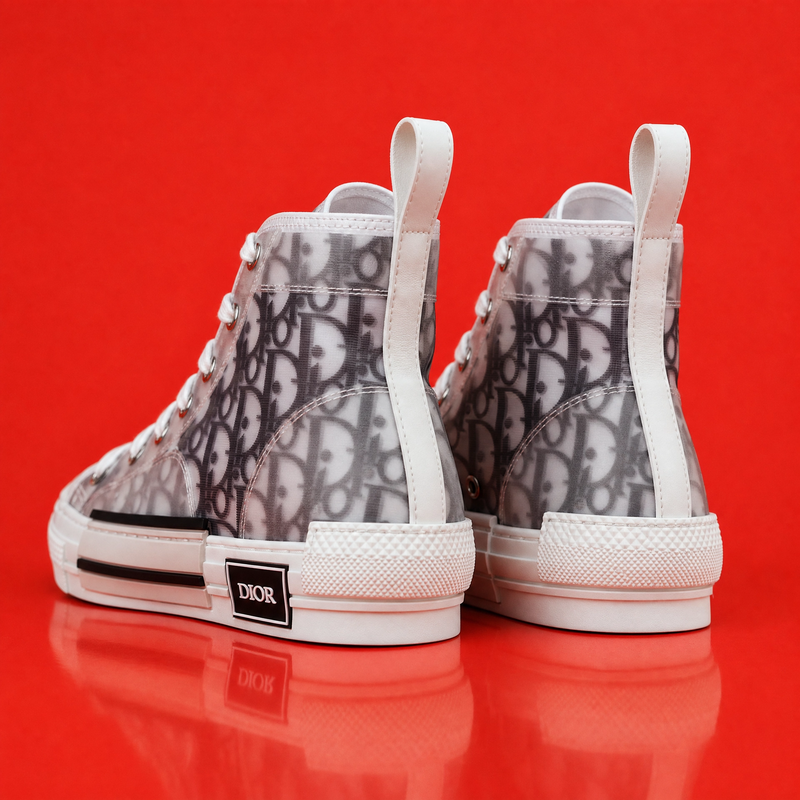 Dior B23 High-Top Oblique Sneakers