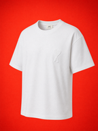 AMI Paris Embroidered T-Shirt – White