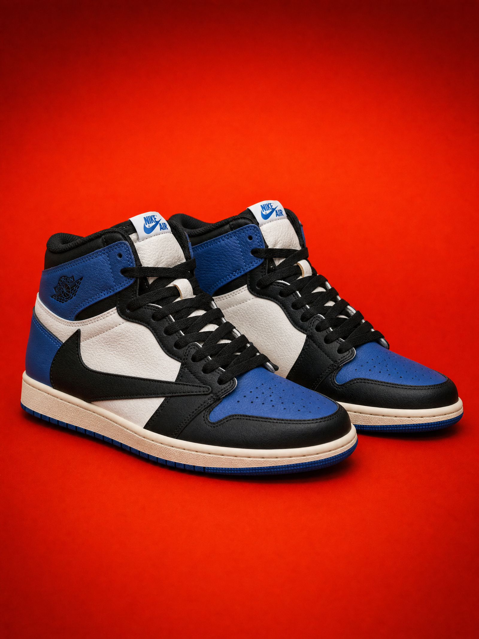 Travis Scott x Air Jordan 1 High OG SP - Military Blue